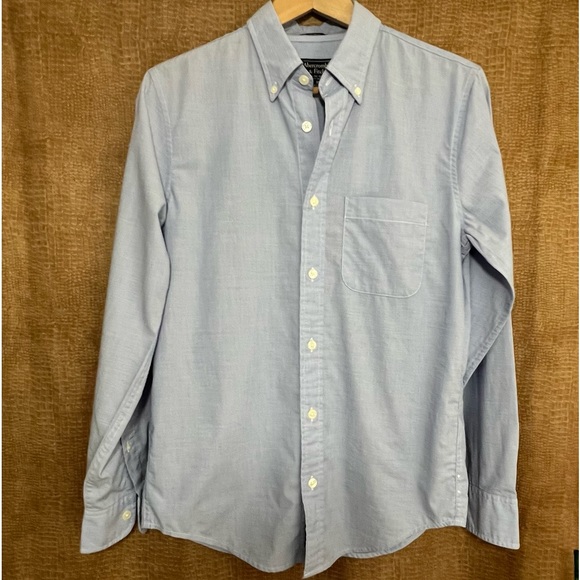 Abercrombie and Fitch Classic Oxford Shirt XS-Tall - Picture 2 of 8